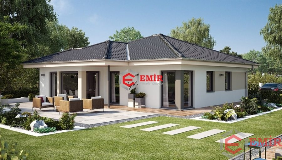 Ankara'da modern prefabrik ev projesi